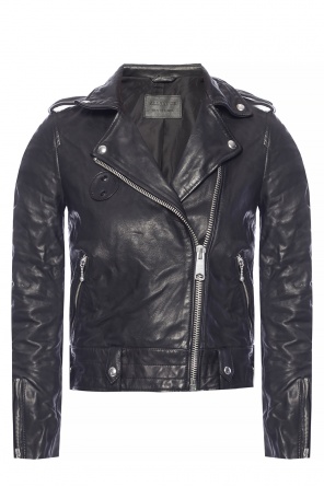 ‘vixon’ leather jacket, zdjęcie 1 ‘vixon’ leather jacket od AllSaints